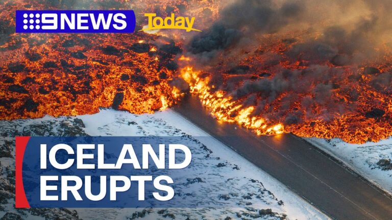 Fury Unleashed: Iceland's Volcanic Eruption